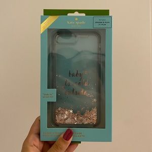 Kate Spade iPhone 8+ / 7+ Liquid Glitter Case